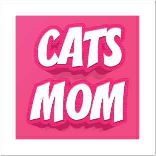 CATS MOM Posters and Art